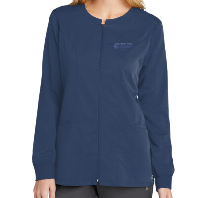 Ladies CFR Full Zip Scrub Jacket Thumbnail